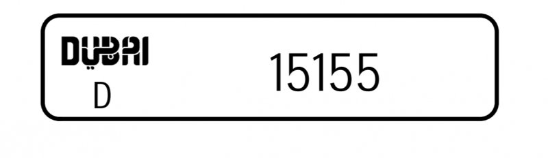 For Sales Special Car Plate NUmber 